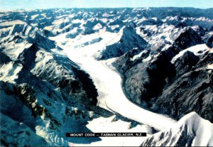 New Zealand Mount Cook Tasman Glacier