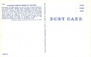 The Mackinac Bridge Longest Suspension Bridge In World - Mackinac Bridge, Mic...