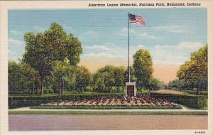 Indiana Hammond American Legion Memorial Harrison Park