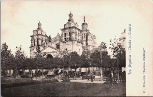 Argentina Cordoba Cathedral Vintage Postcard C114