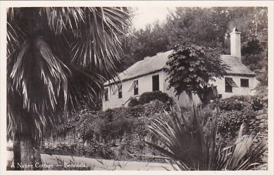 Bermuda A Native Cottage Real Photo