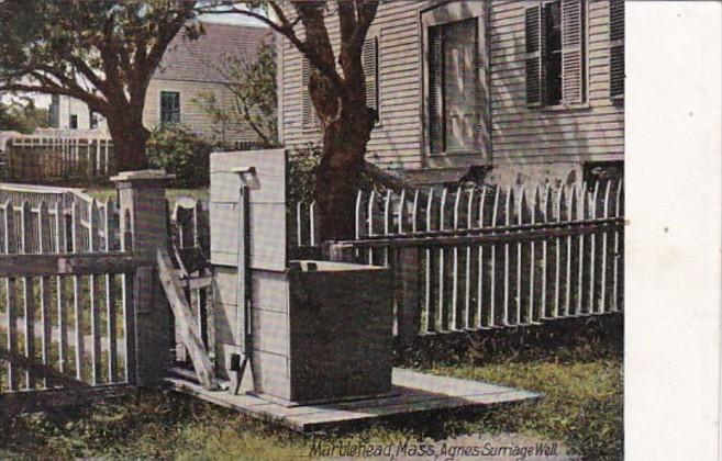 Massachusetts Marblehead Agnes Surriage Well