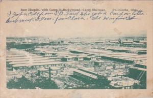Ohio Chillicothe Base Hospital With Camp In Background Camp Sherman