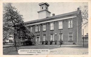 D35/ Coshocton Ohio Postcard c1940s Johnson-Humerich House