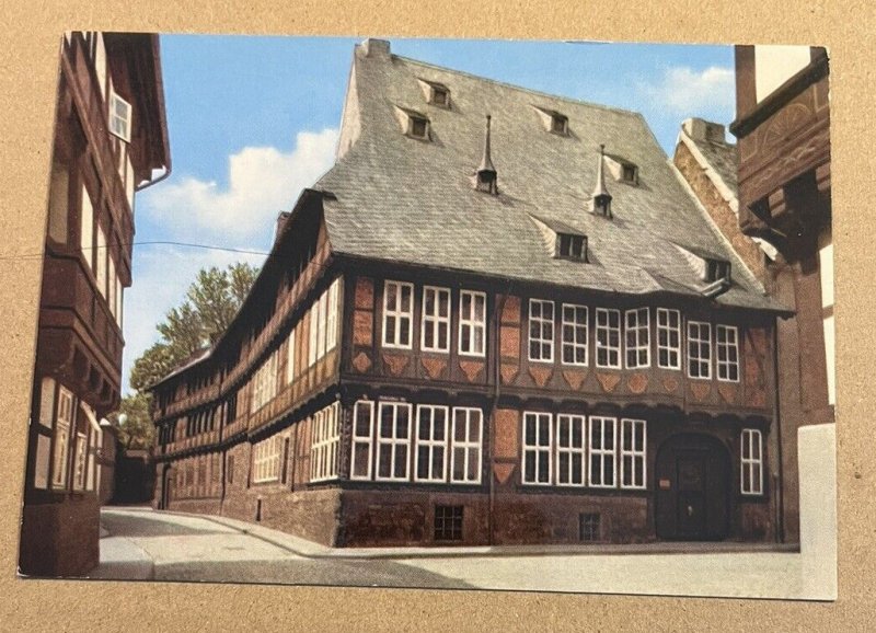 UNUSED POSTCARD  -  SIEMEN'S FAMILY HEADQUARTERS, GOSLAR, GERMANY