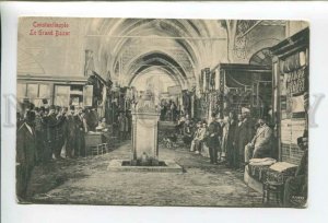 432846 Turkey Constantinople Grand Bazar native sellers Vintage postcard
