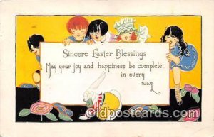 Easter Blessings Postcard Post Card