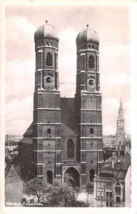 Frauenkirche Munchen Germany Writing on back 