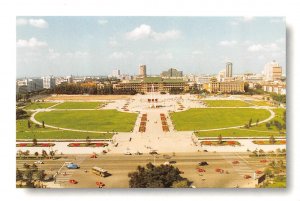 Jilin, China CHANGCHUN CULTURE SQUARE Bird's Eye View  4X6 Continental Postcard