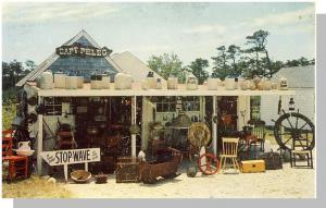 West Dennis, Mass/MA Postcard, Capt. Peleg Shop, Cape Cod