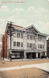 Salem Massachusetts Empire Theatre Vintage Postcard AA29458