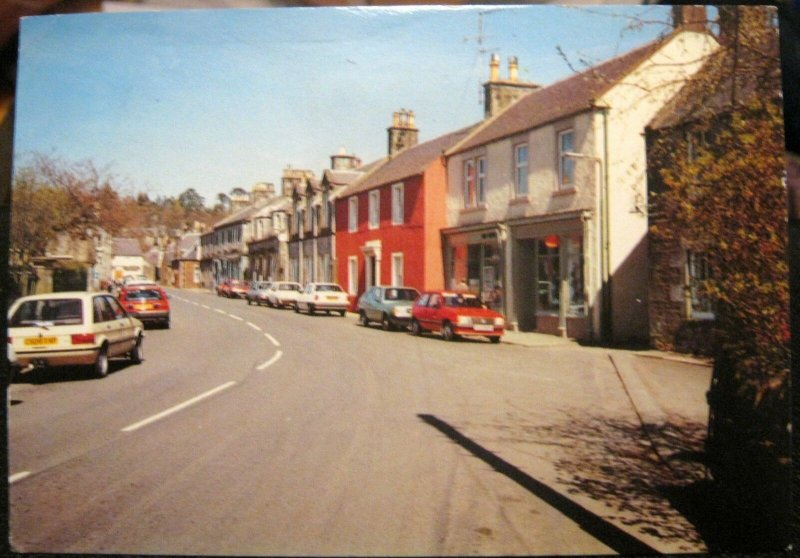 Scotland Main Street West Linton - posted 2000