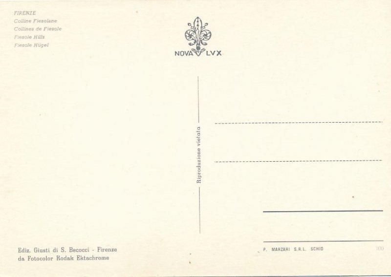 Fiesole Hills - Firenze - Florence, Italy