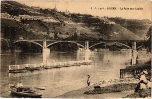 CPA ROUEN Le Pont aux Anglais (415824)