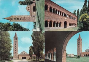 Ferrara Palace De Justice Pomposa Abbey 4x Postcard s