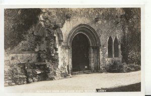 Hampshire Postcard - Refectory Door and Laver Basin - Beaulieu Abbey  Ref TZ9131