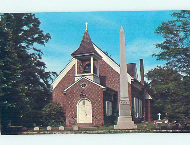 Pre-1980 CHURCH SCENE Dover Delaware DE AD0653