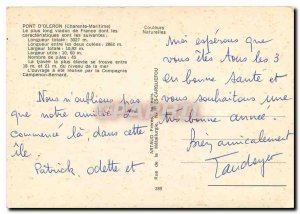 Modern Postcard Pont d'Oleron Charente Maritime