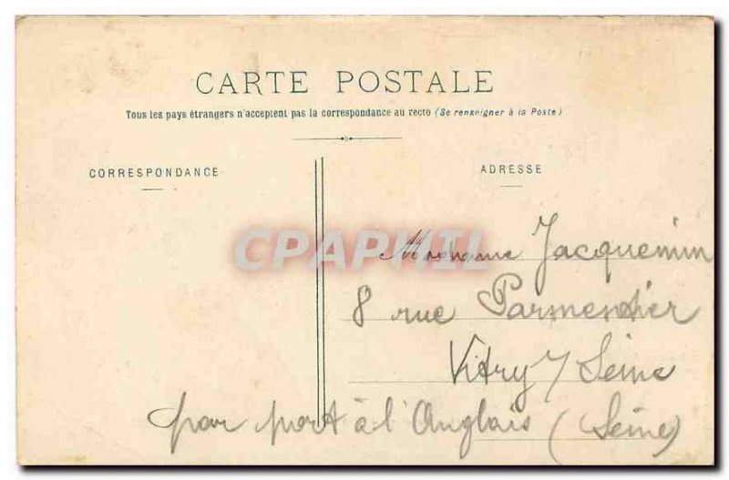 Old Postcard Panorama Evian les Bains