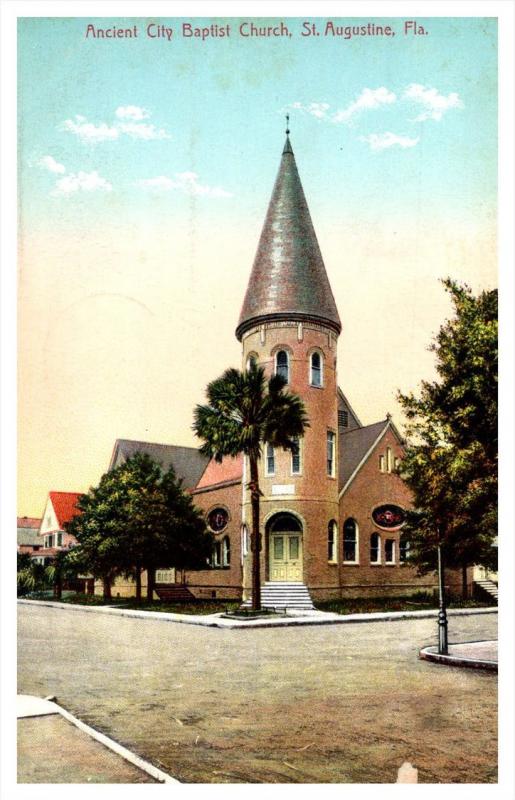 11198   FL St.Augustine  Ancient City Baptist Church