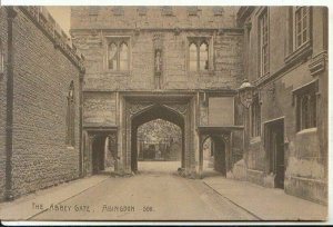 Oxfordshire Postcard - The Abbey Gate - Abingdon    Ref 18498A