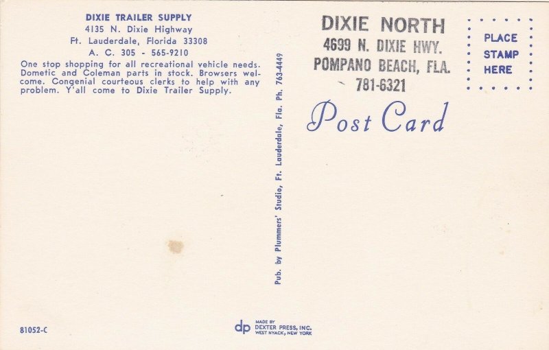 Florida Fort Lauderadle Dixie Trailer Supply North Dixie Highway sk5208