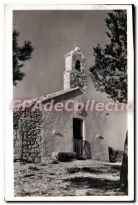 Postcard Old Cotignac Chapelle Saint Bernard Mount Verdaille