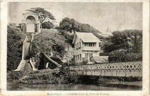 CPA Fort de France Conduite d'eau MARTINIQUE (872308)