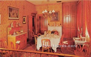 Dining Room, General US Grant Home - Galena, Illinois IL  