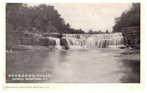 New York  Catskill Mtns.  Devasego Falls