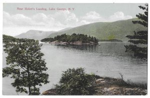 Near Hulett's Landing, Lake George, New York Unused, Divided Back Postcard