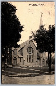 1916 Reformed Church Saint Johnsville New York Religious Bldg. Posted Postcard