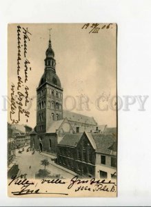 3169196 Latvia RIGA Church Vintage St.Petersburg WARSAW railway