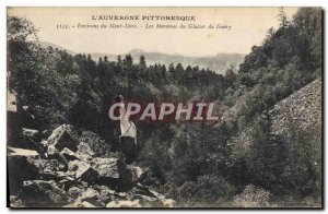 Old Postcard L & # 39Auvergne Picturesque Surroundings Mont Dore Drifts Guery...