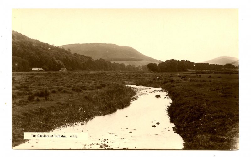 UK - Scotland. The Cheviots at Yetholm