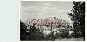 Postcard Modern Athens Acropolis View