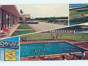 Unused Pre-1980 BAY VISTA MOTEL Breadalbane PE M3266