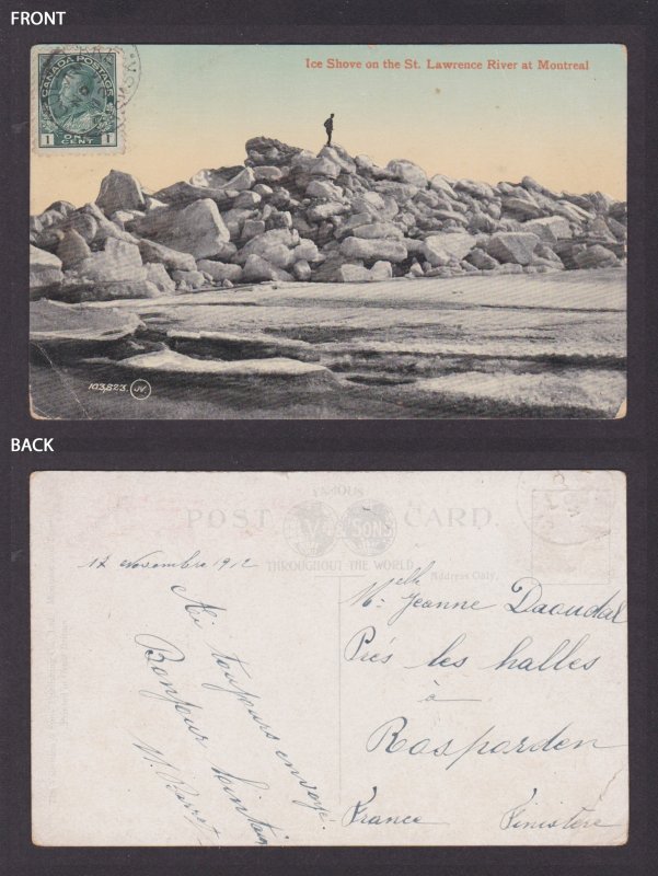Postcard, CANADA, Montreal, Park Drive, Mount Royal