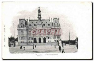 Old Postcard Versailles L & # 39Hotel City