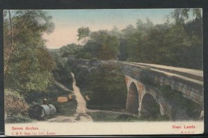 Yorkshire Postcard - Seven Arches, Near Leeds    RS8324