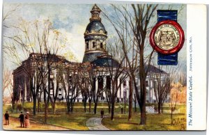 Postcard MO Jefferson City State Capitol Raphael Tuck 2454