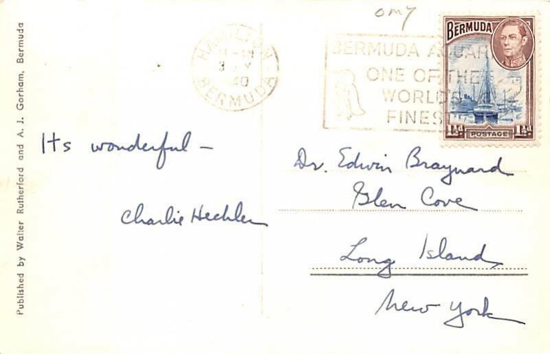 Front Street Hamilton Bermuda 1940 