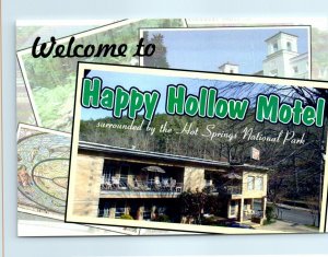 Welcome to Happy Hollow Motel Surrounded by the Hot Springs National Park, AR.