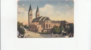 B79761 marburg a d drau franzisaner kirche germany  front/back image