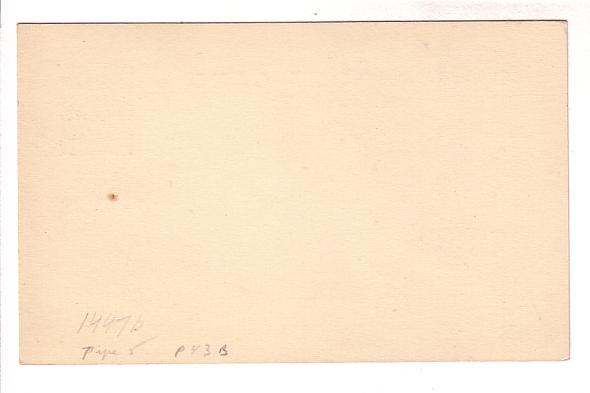 Postal Stationery Canada, George V 1 Cent Green, Postcard, P43B