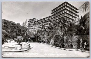 MS1/ Acapulco Mexico RPPC Postcard c1940s Hotel Majestic 57