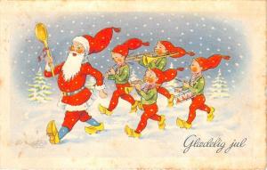 BG8483 gladeling jul dwarf  glaedeling jul christmas greetings denmark