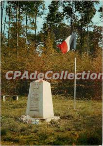 Modern Postcard Cirey on Vezouze Stele of Fusilles road Lafrimbolle