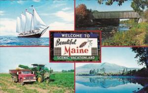 Maine Welcome To Beautiful Maine