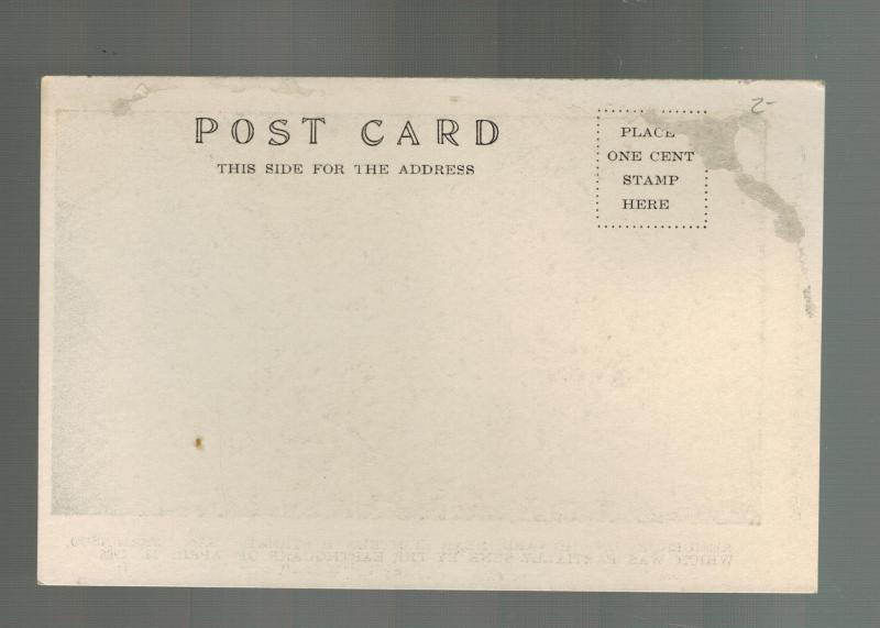 1906 RPPC San Francisco California Postcard Mint Howard Street House Damaged